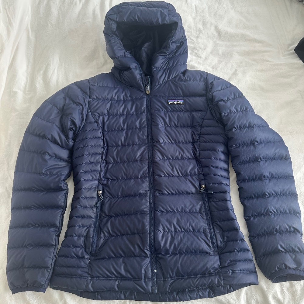 Patagonia down sweater hoodie